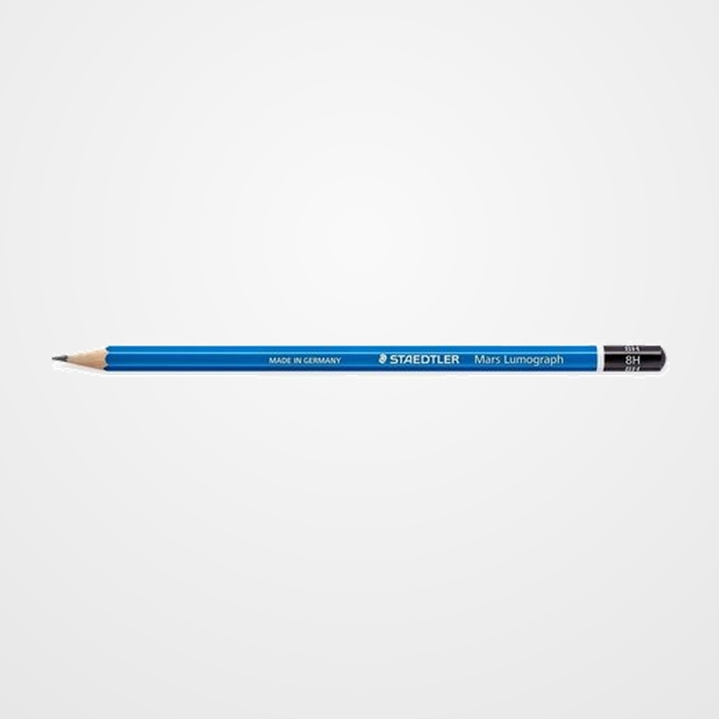 LAPIZ de GRAFITO STAEDTLER 100 LUMOGRAPH - 8H