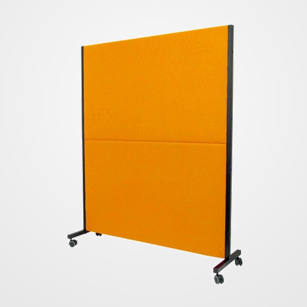 [24405126] BIOMBO PIQUERAS Y CRESPO VALDEGANGA DESMONTABLE TAPIZADO RUEDAS CON FRENO BALI NARANJA