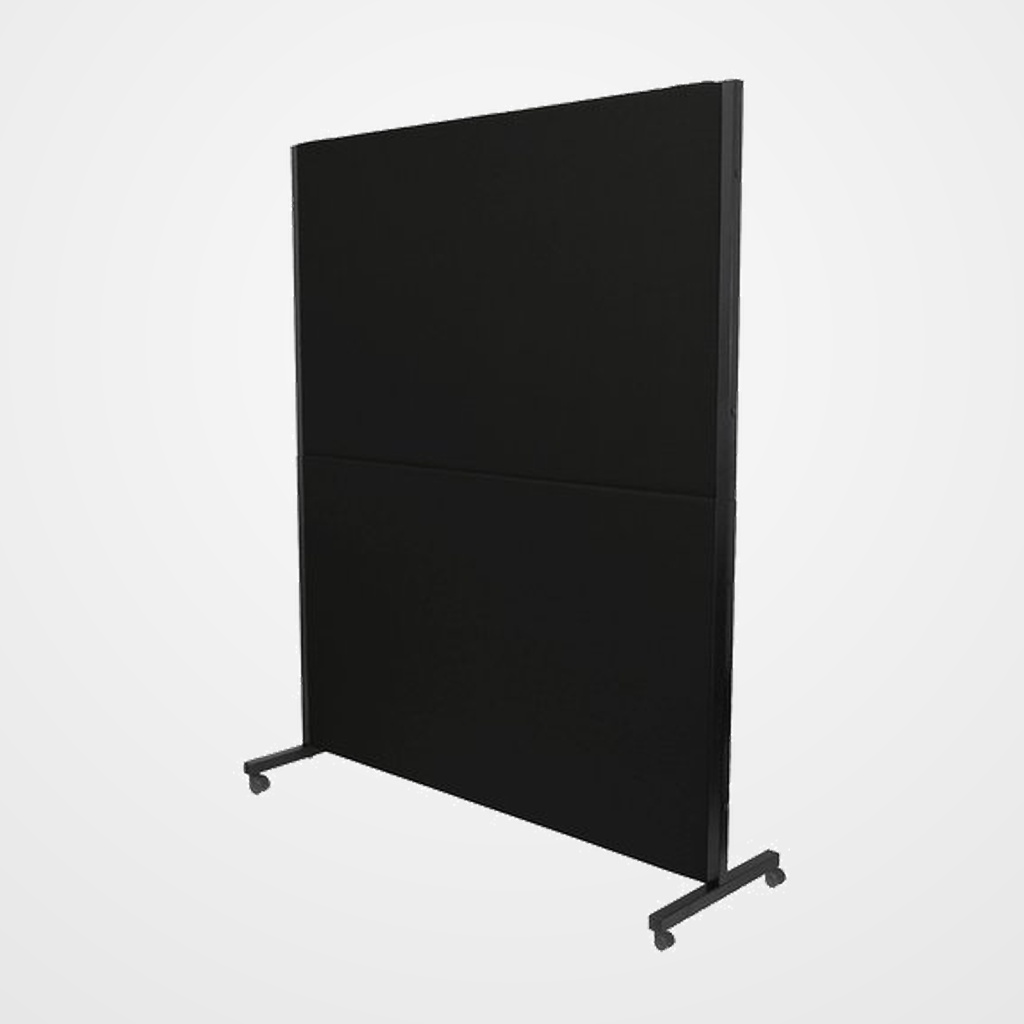 [24401916] BIOMBO PIQUERAS Y CRESPO VALDEGANGA DESMONTABLE TAPIZADO RUEDAS CON FRENO BALI NEGRO