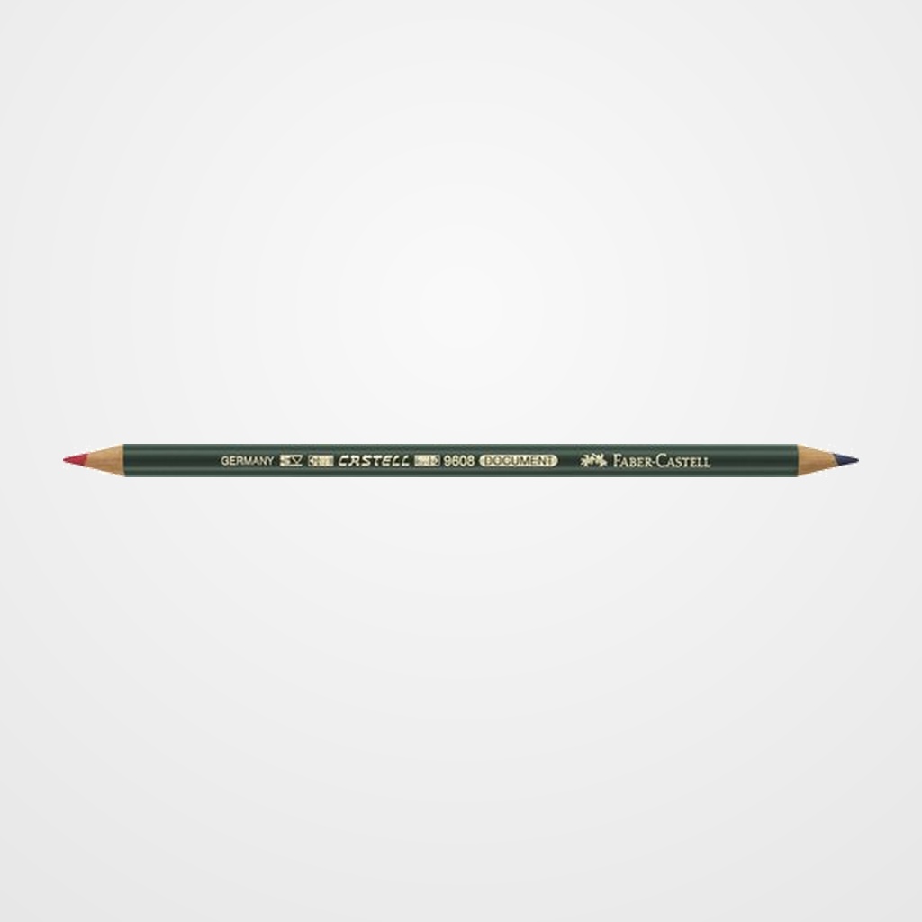 LAPIZ ofic. FABER-CASTELL COPIATIVO DOCUMENT 9608 BICOLOR