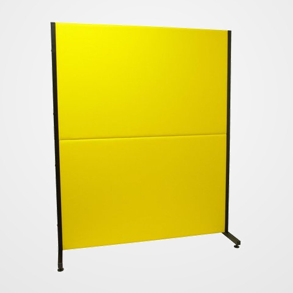 BIOMBO PIQUERAS Y CRESPO VALDEGANGA DESMONTABLE TAPIZADO SIMILPIEL AMARILLO