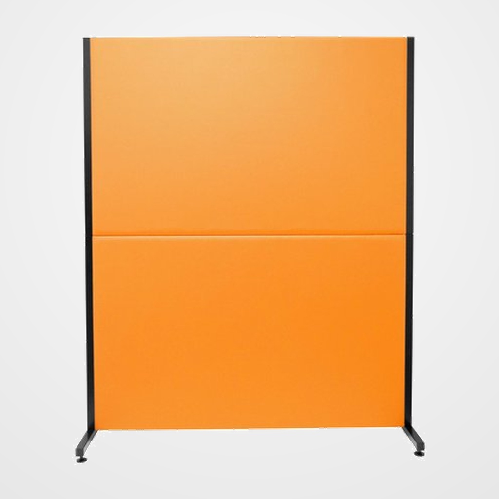 BIOMBO PIQUERAS Y CRESPO VALDEGANGA DESMONTABLE TAPIZADO SIMILPIEL NARANJA