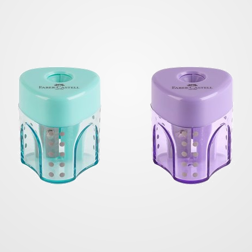 AFILALAPIZ FABER-CASTELL AUTO GRIP MINI CON DEPOSITO SURTIDO (2 col.)