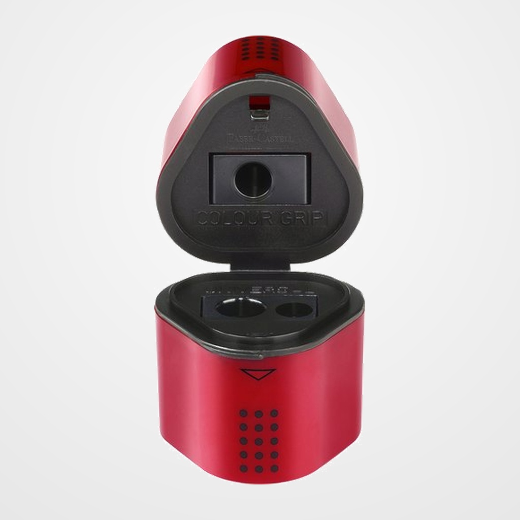 AFILALAPIZ FABER-CASTELL TRIO GRIP 3 USOS CON DEPOSITO SURTIDO (2 col.)