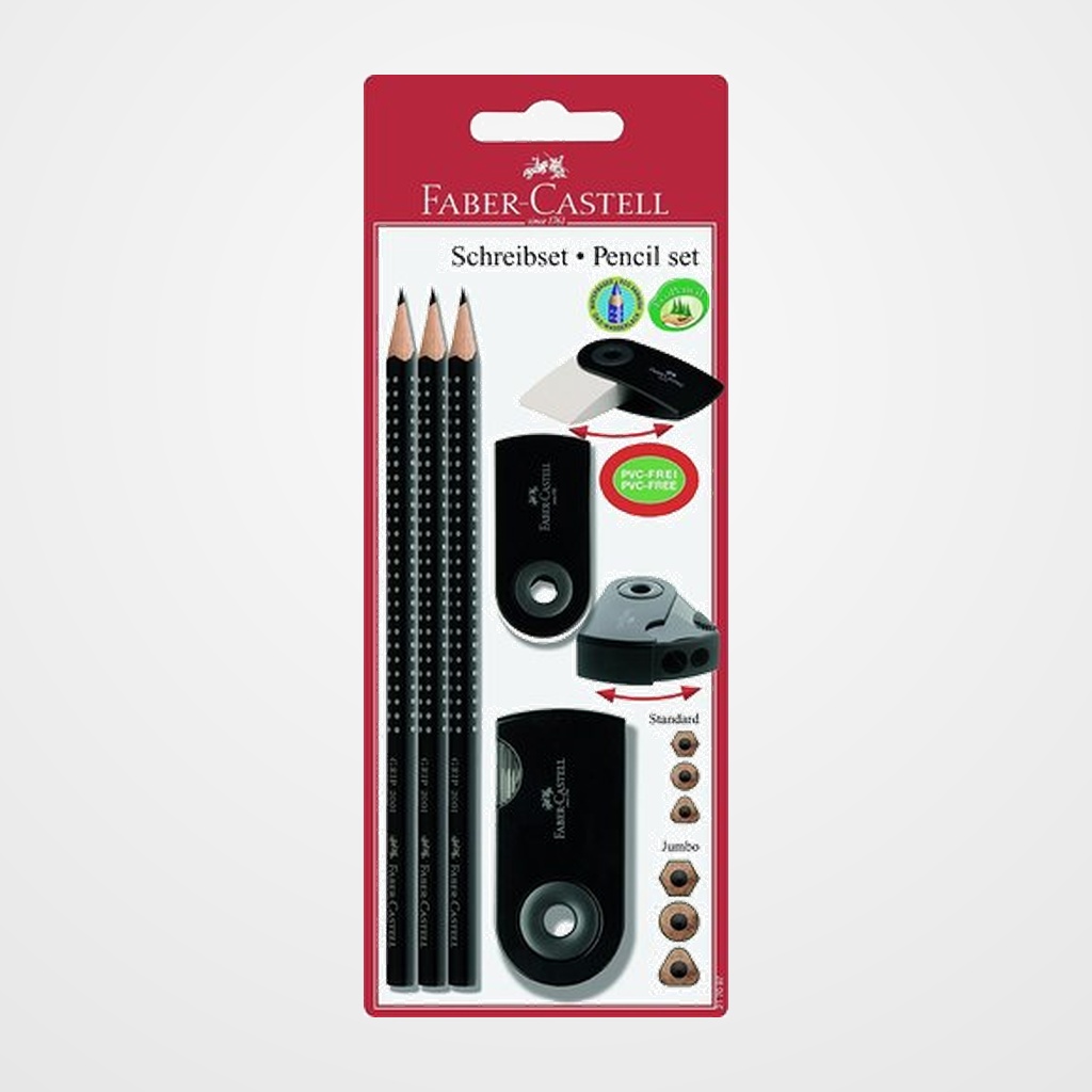 [10101015] BLISTER ESCRITURA FABER-CASTELL GRIP 2001