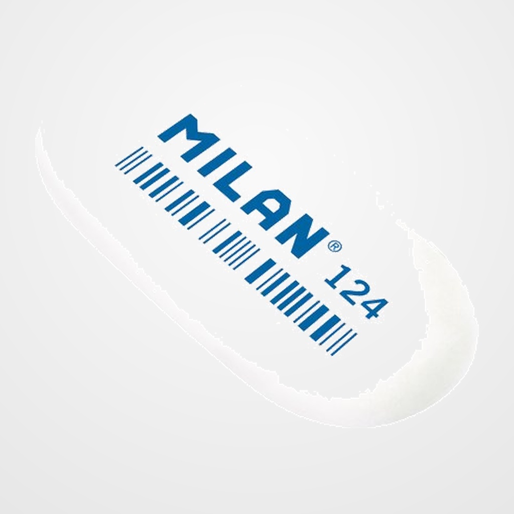 GOMA de BORRAR MILAN MIGA DE PAN OVALADA 124  (ud.)