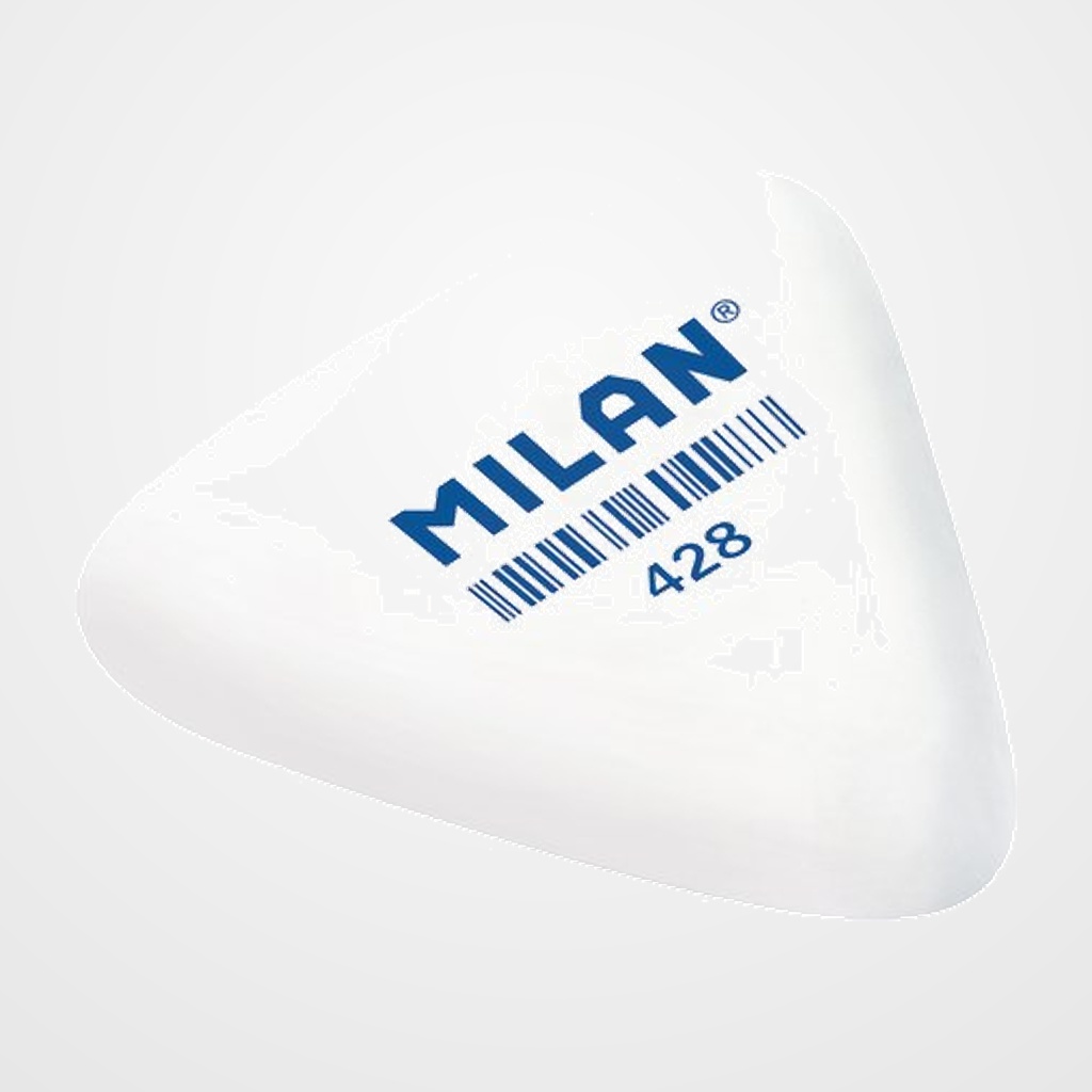 GOMA de BORRAR MILAN MIGA DE PAN TRIANGULAR 428 GRUESA CAJA de 28