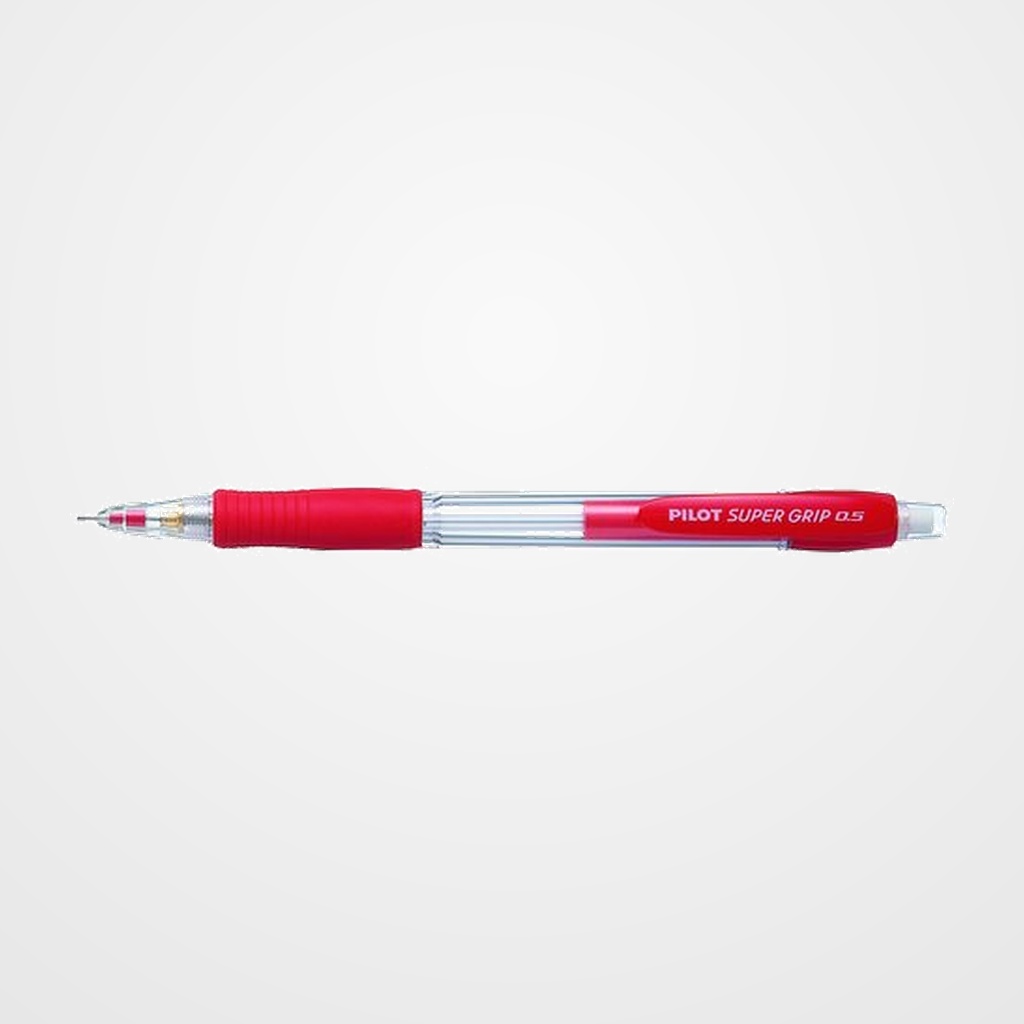 [24302296] PORTAMINAS PILOT H-185 SUPERGRIP 0,5 mm cuerpo ROJO