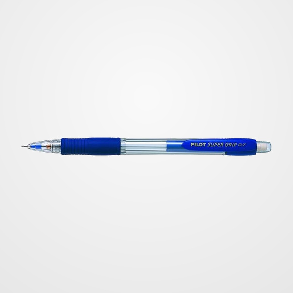 [12501120] PORTAMINAS PILOT H-187 SUPERGRIP 0,7 mm cuerpo AZUL