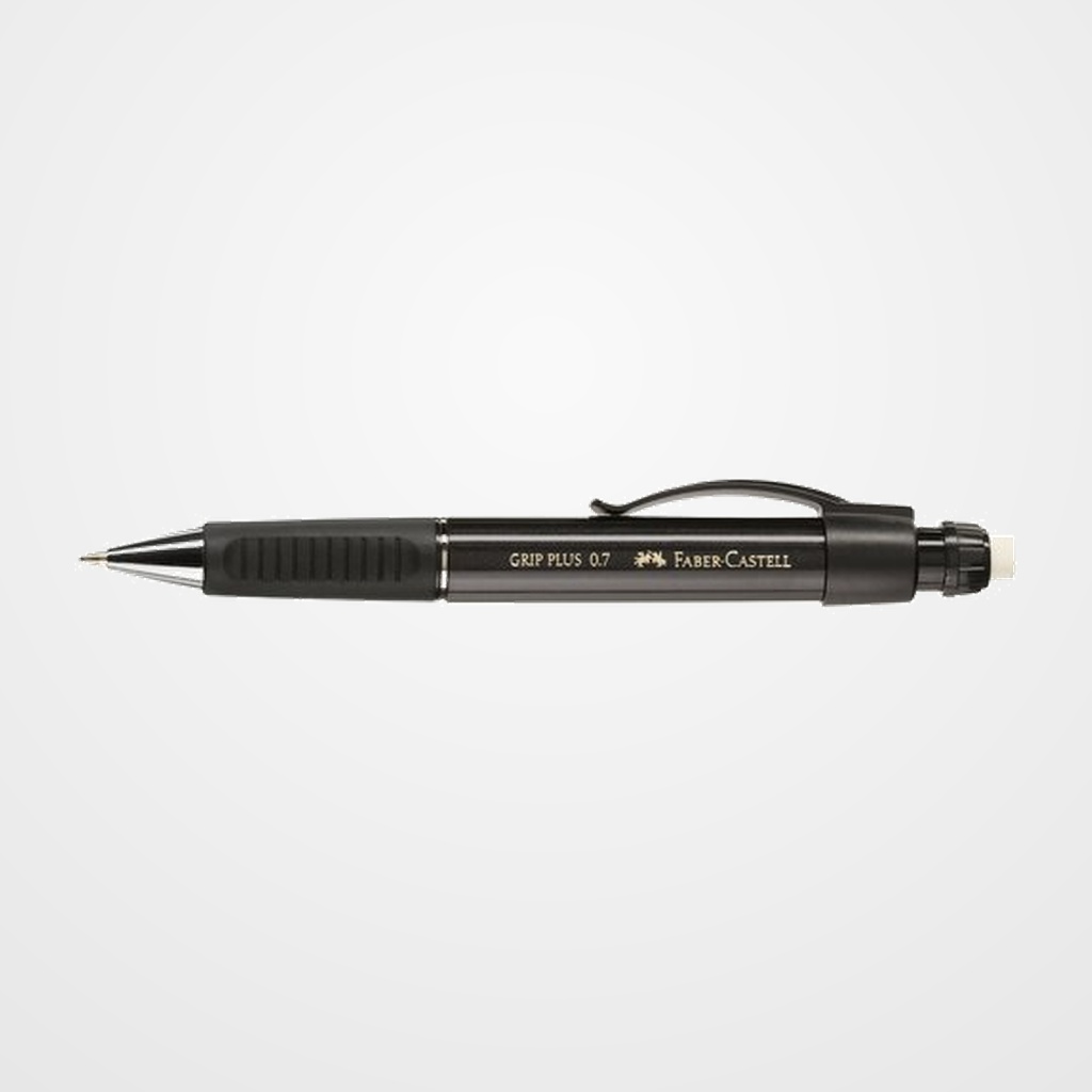 PORTAMINAS FABER-CASTELL GRIP PLUS 1307 0,7 mm  NEGRO