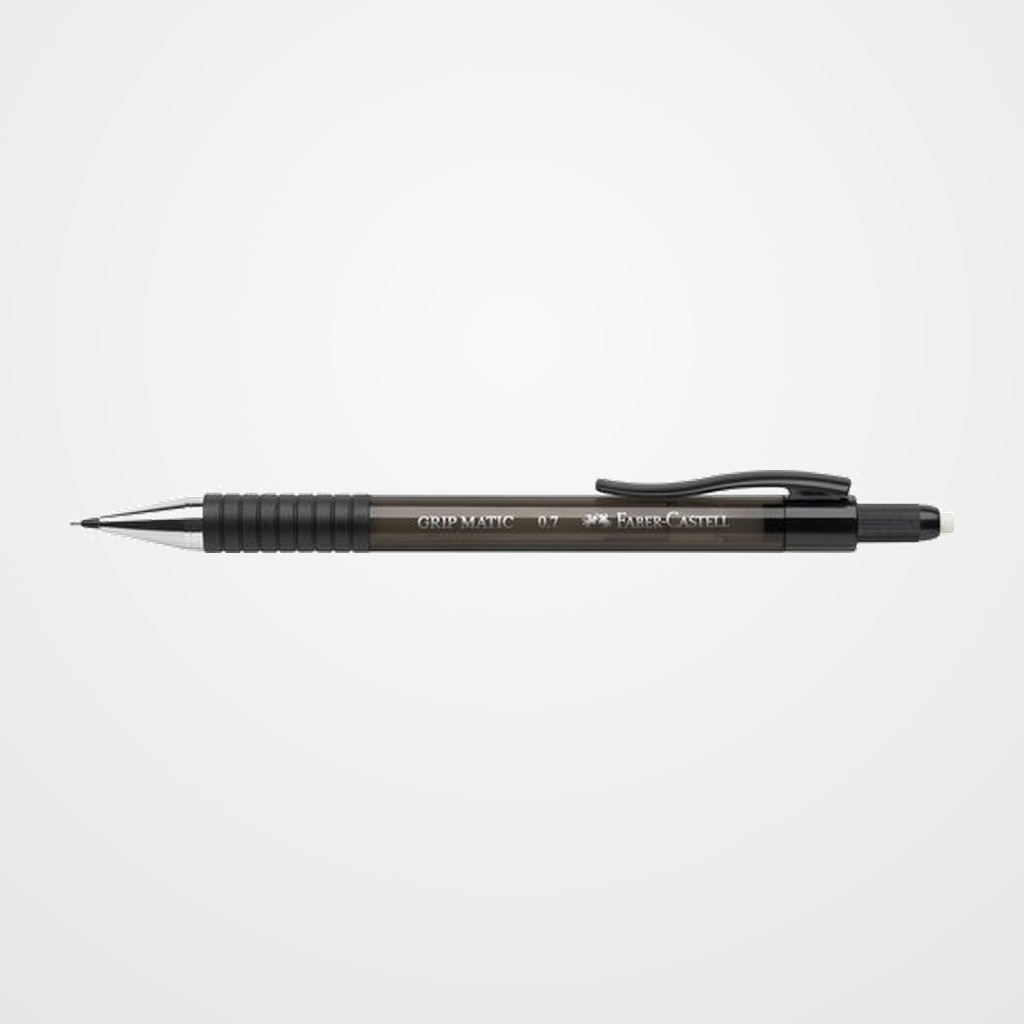 PORTAMINAS FABER-CASTELL GRIP MATIC 1377 0,7 mm NEGRO