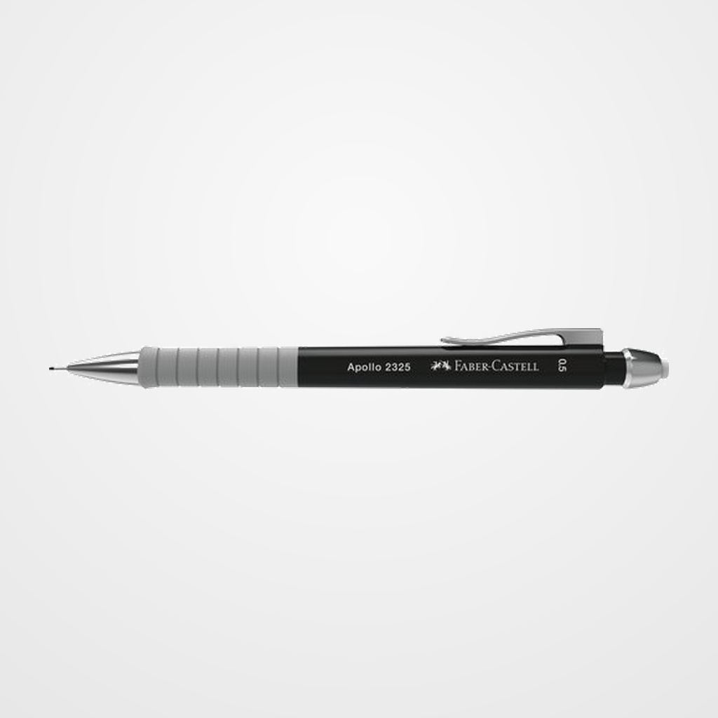 PORTAMINAS FABER-CASTELL APOLLO 0,5 mm NEGRO