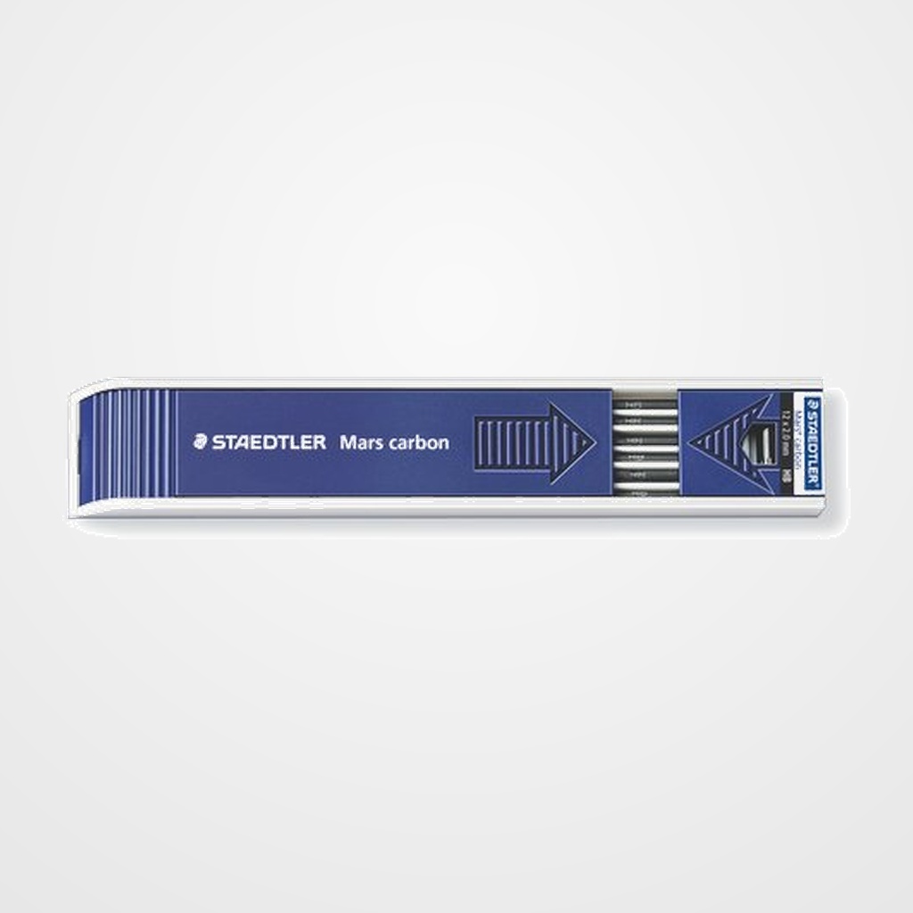 MINAS  STAEDTLER 200 MARS CARBON 2,0 - HB (ESTUCHE de 12)