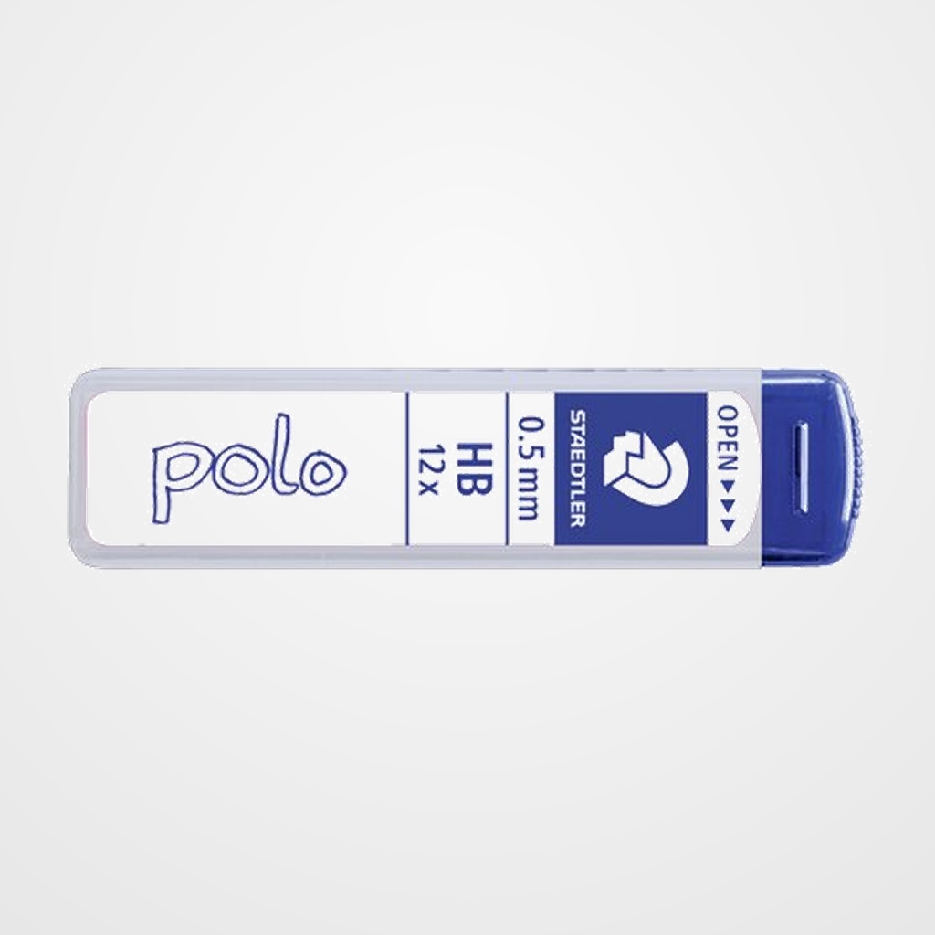 MINAS  STAEDTLER 257 POLO 0,5 - HB (TUBO de 12)
