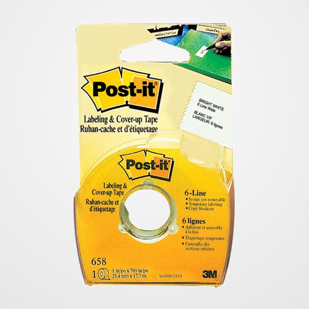 CINTA CORRECTORA POST-IT 25 mm x 18 m
