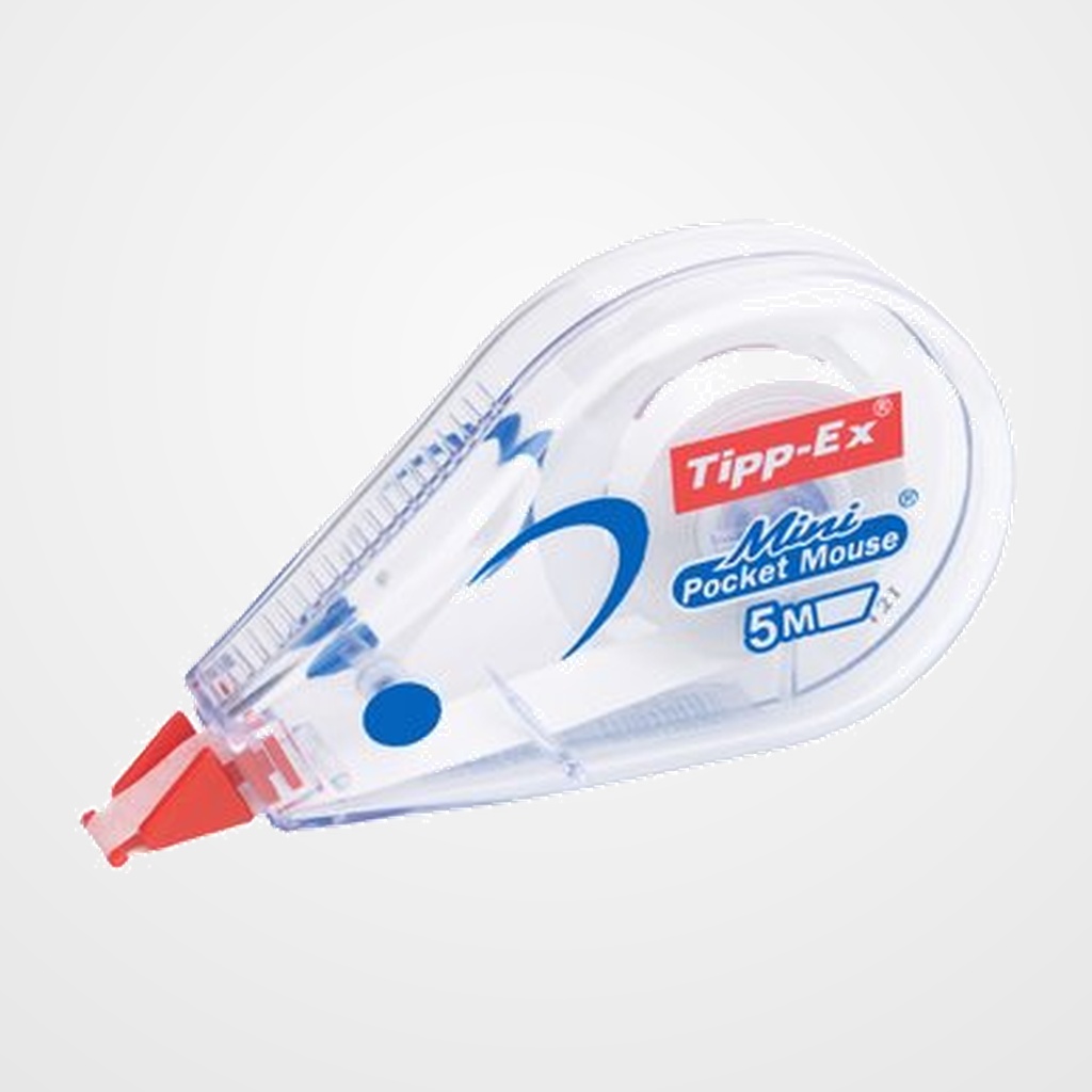 CORRECTOR CINTA TIPPEX MINI POCKET MOUSE 5 mm x 5 m