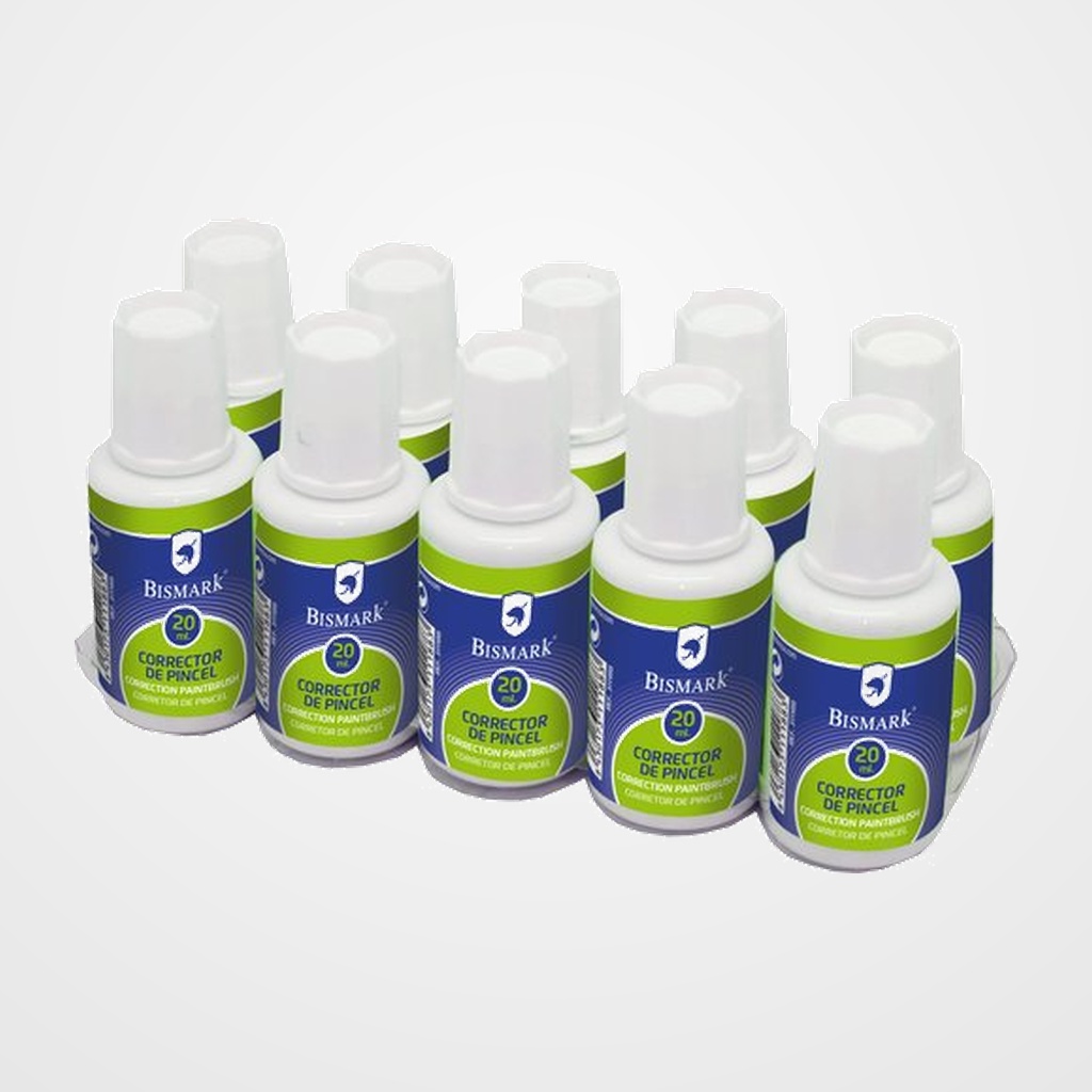 CORRECTOR LIQUIDO FRASCO BISMARK 20 ml