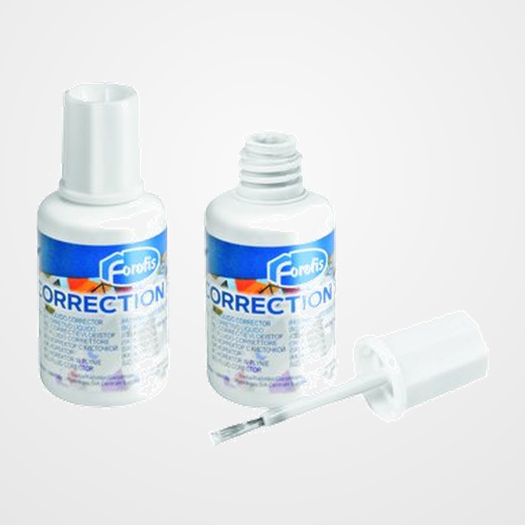 CORRECTOR LIQUIDO FRASCO FOROFIS 20 ml