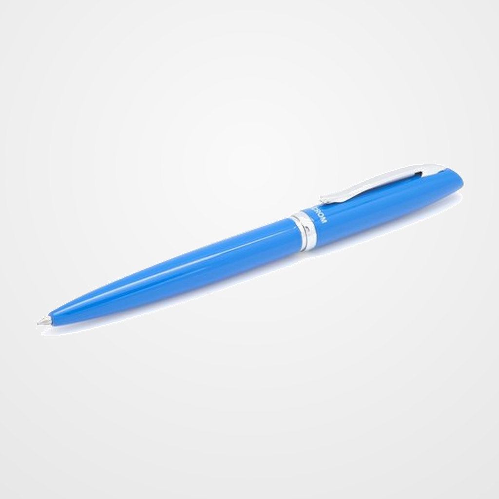 BOLIGRAFO INOXCROM PRIME METALICO LACADO AZUL