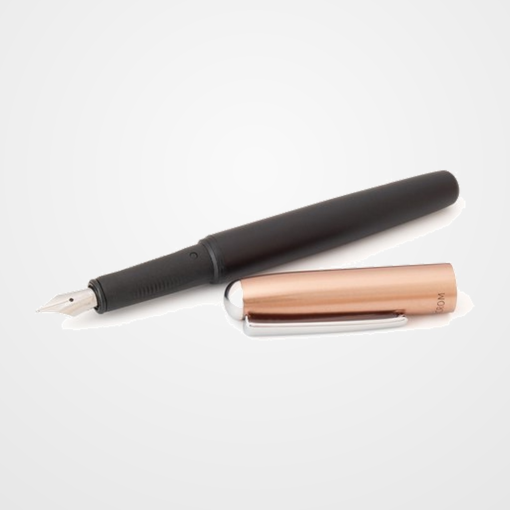 PLUMA INOXCROM METALICA ICTINEO COOPER NEGRO