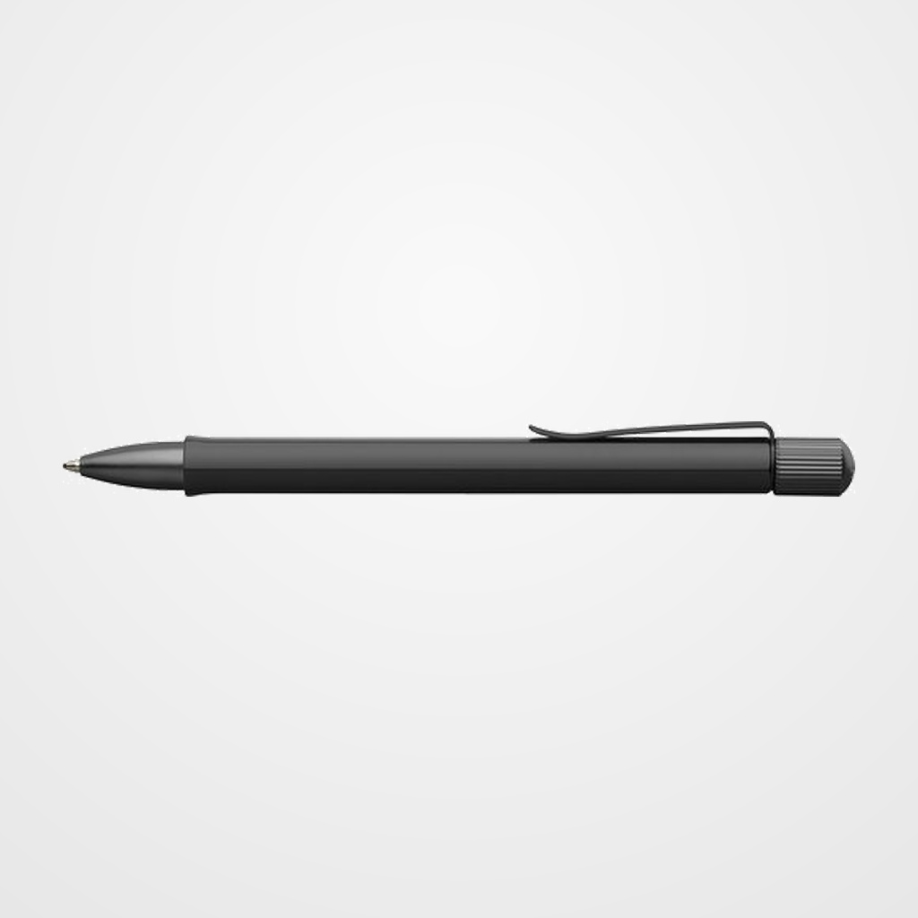 BOLIGRAFO FABER-CASTELL HEXO NEGRO MATE (B)
