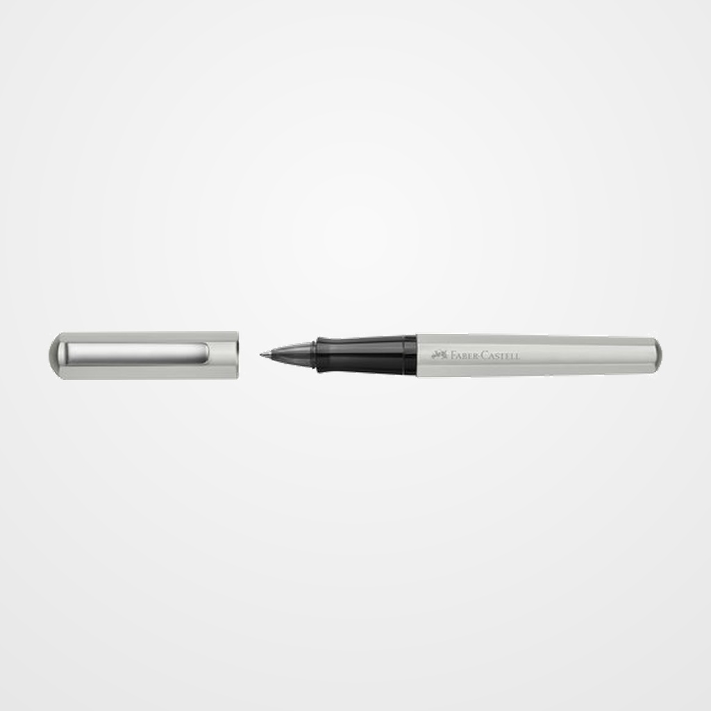 ROLLER FABER-CASTELL HEXO PLATEADO MATE