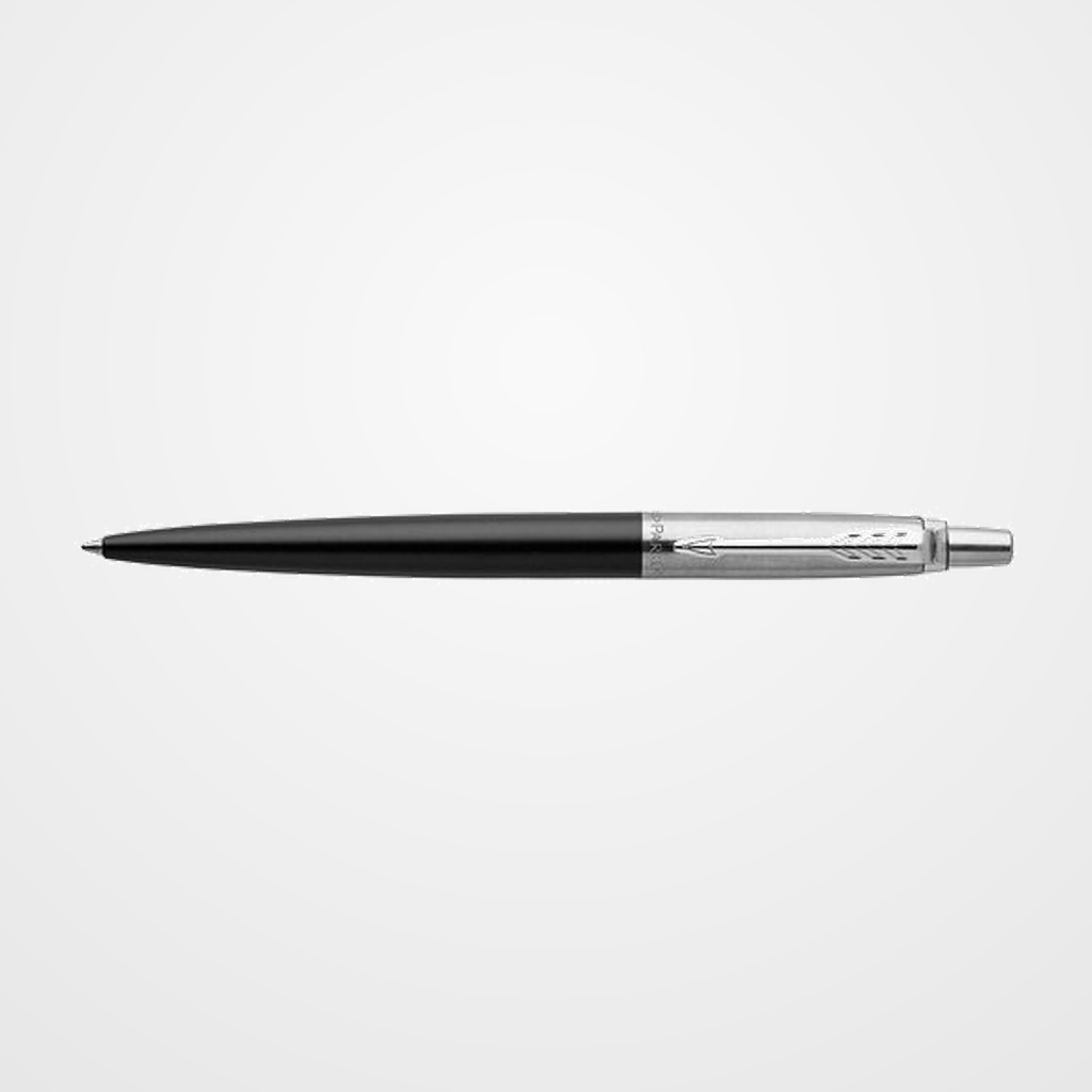 BOLIGRAFO PARKER JOTTER CORE NEGRO ACERO INOXIDABLE CT