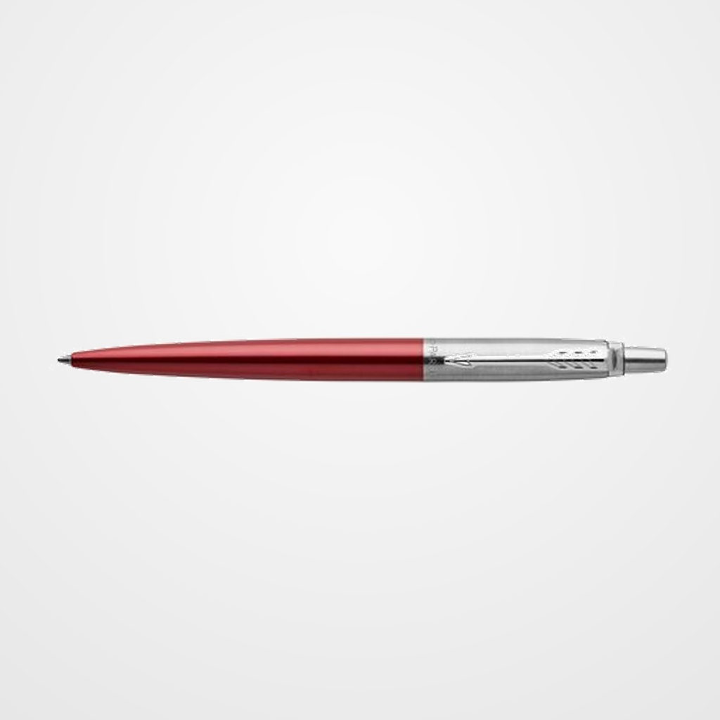 BOLIGRAFO PARKER JOTTER CORE ROJO ACERO INOXIDABLE CT