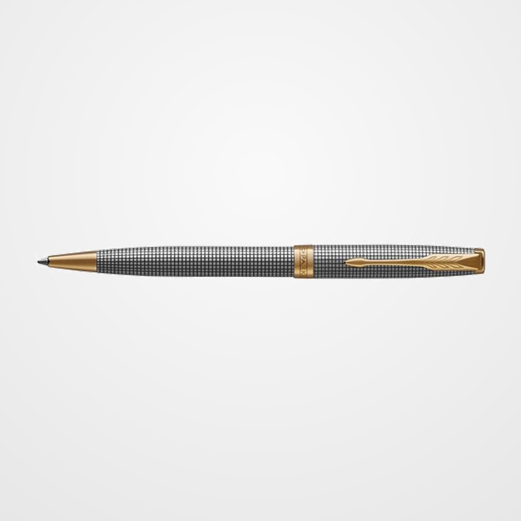 BOLIGRAFO PARKER SONNET PREMIUM PLATA CINCELADO GT