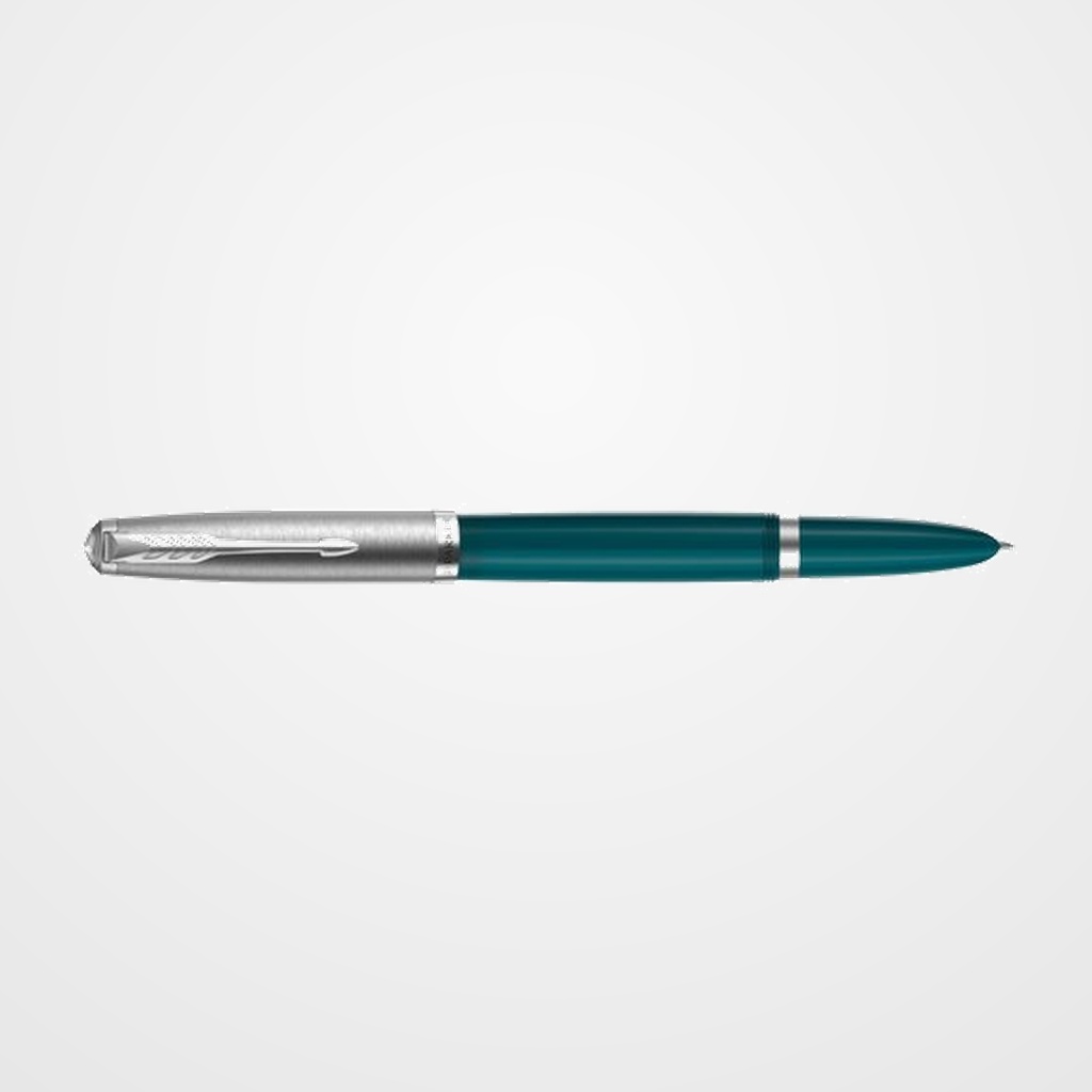 PLUMA PARKER 51 CT FP VERDE AZULADO (F)