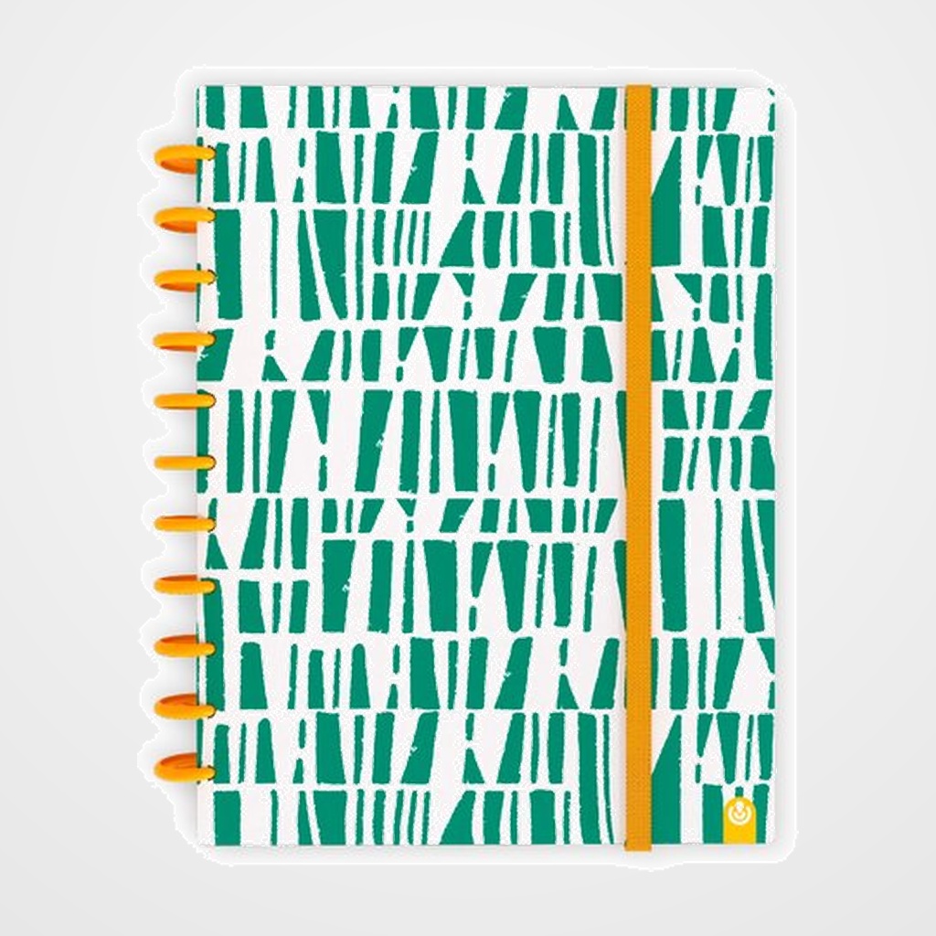 BLOC CARCHIVO INGENIOX LIMITED EDITION 2 tapa PP A4 100h 100g CUADRICULADO VERDE