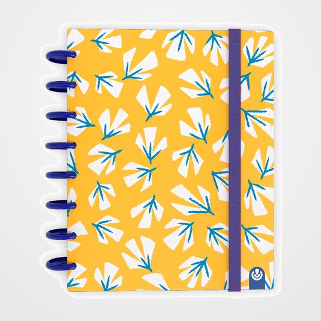 [10003182] BLOC CARCHIVO INGENIOX LIMITED EDITION 2 tapa PP A4 100h 100g HORIZONTAL AMARILLO