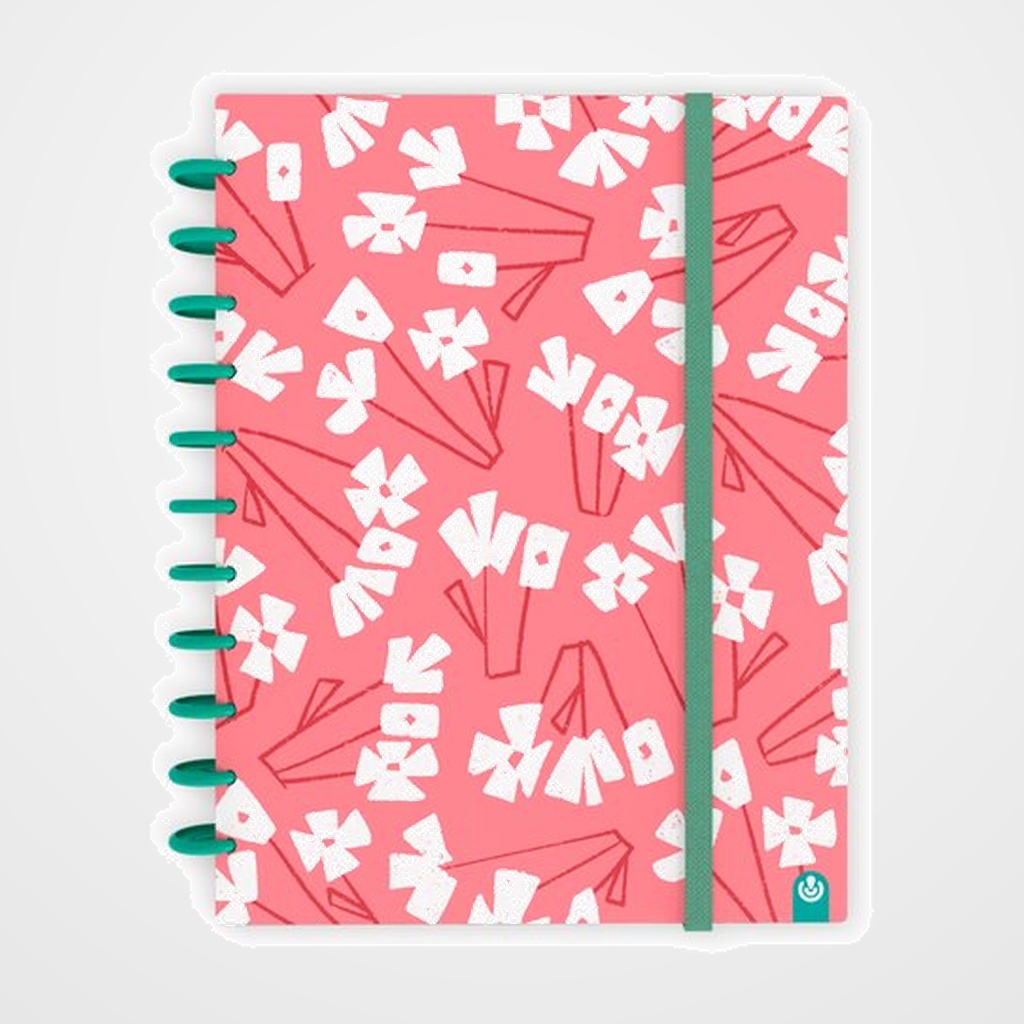 BLOC CARCHIVO INGENIOX LIMITED EDITION 2 tapa PP A4 100h 100g HORIZONTAL ROSA