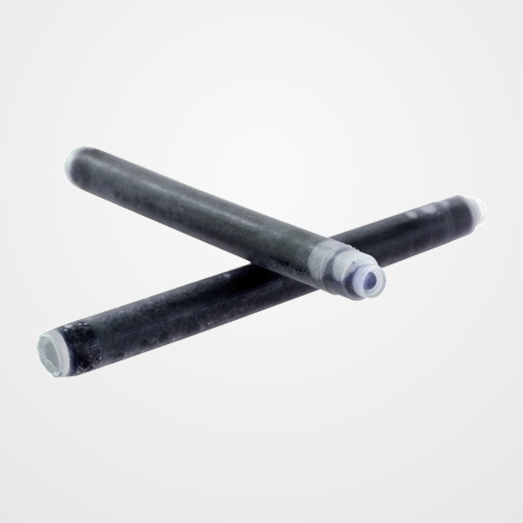 TINTA ESTILOGRAFICA WATERMAN CAJA 8 CARTUCHOS AZUL NEGRO