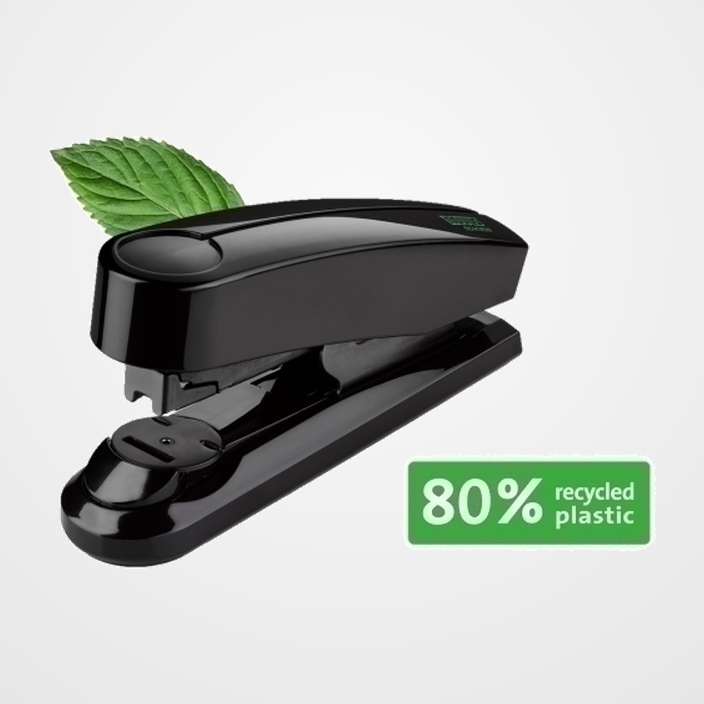 GRAPADORA NOVUS HARMONY B4 FC RE (50h) NEGRO  (Fabricada en material reciclado y grapado plano)