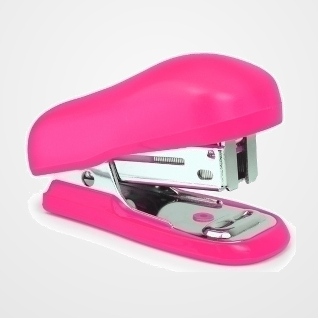 [12901356] GRAPADORA RAPESCO BUG MINI (12h) ROSA (Incluye 1.000 grapas)