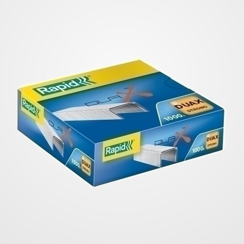 GRAPAS RAPID DUAX GALVANIZADAS caja de 1000