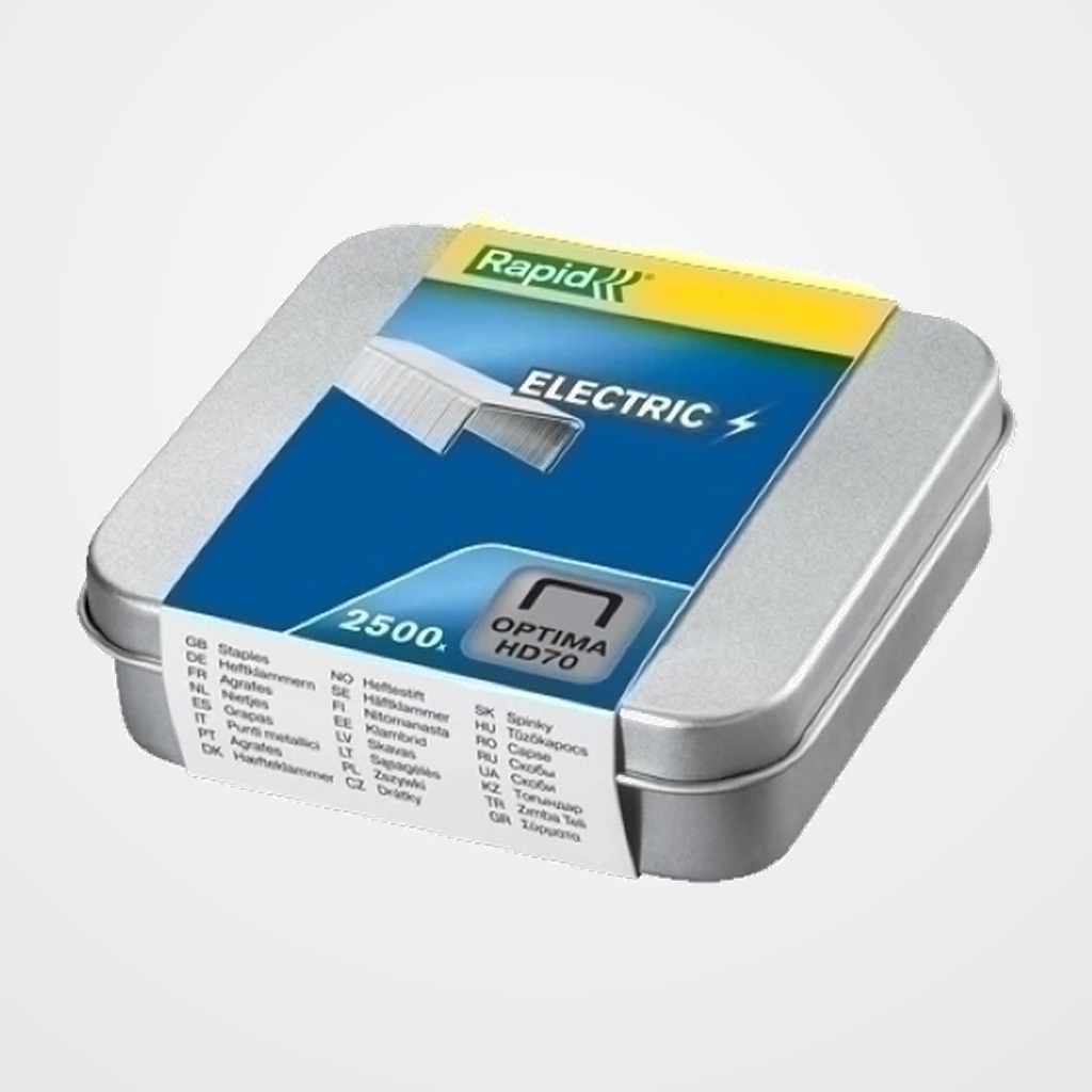 GRAPAS RAPID OPTIMA HD70 caja metal. de 2500
