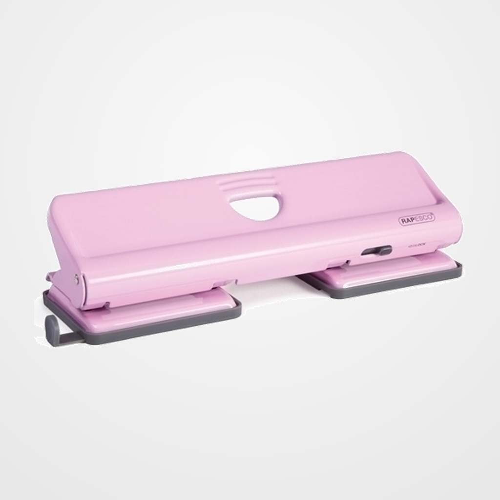 TALADRO 4 P. RAPESCO 720 METALICO (22 hojas) ROSA CLARO