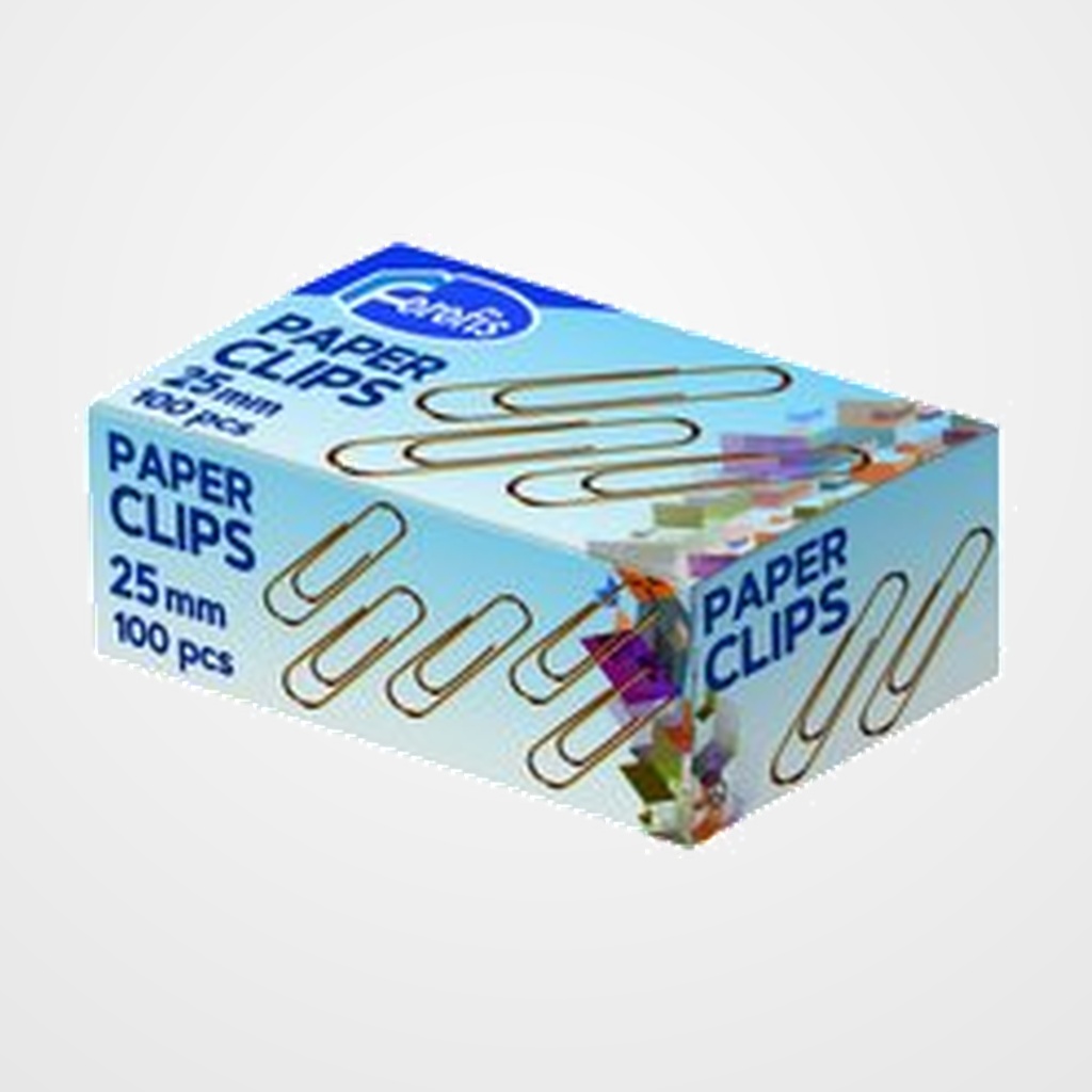 CLIP FOROFIS Nº1,5 (25 mm) DORADO CAJA de 100