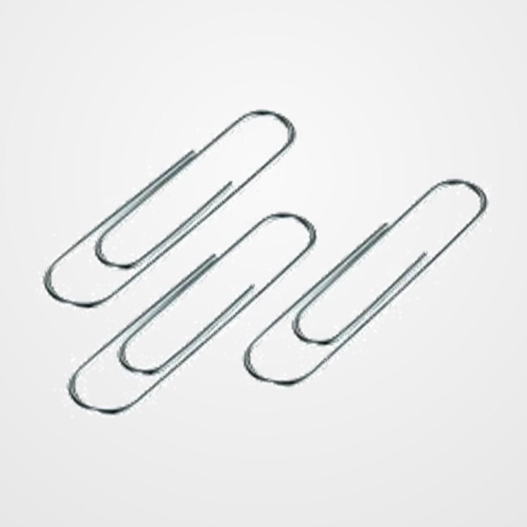 CLIP FOROFIS Nº1,5 (28 mm) NIQUELADO CAJA de 100