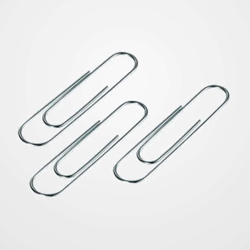 CLIP FOROFIS Nº3 (43 mm) NIQUELADO CAJA de 100