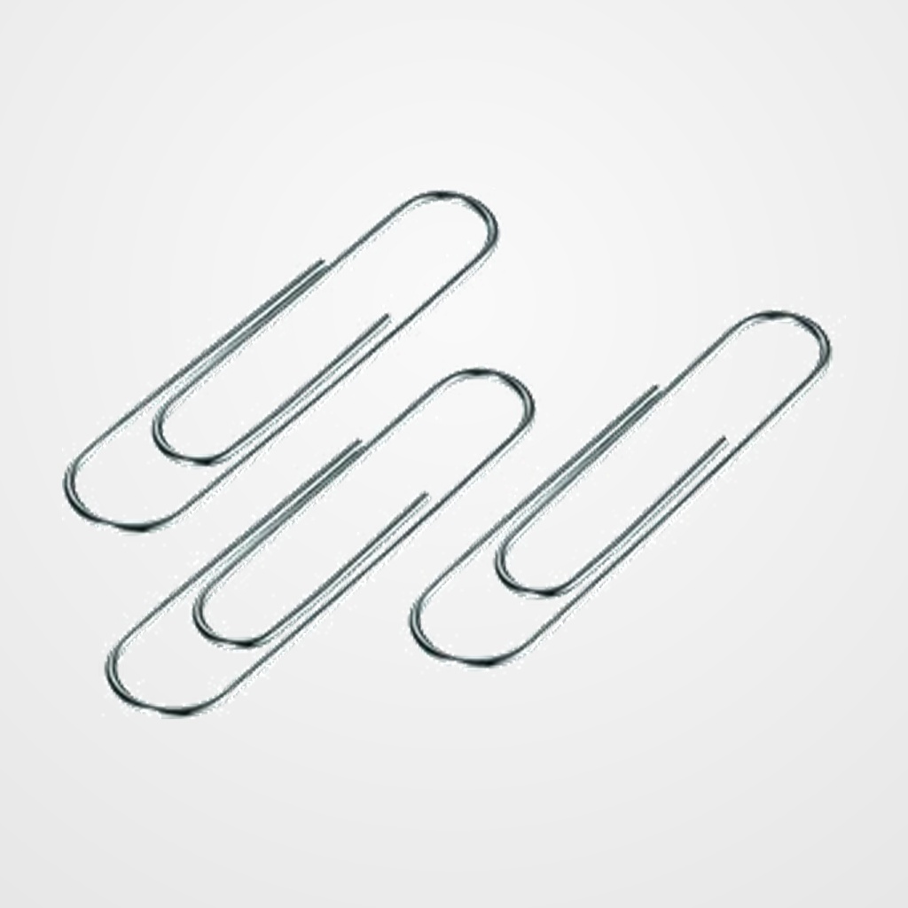 CLIP FOROFIS Nº4 (50 mm) NIQUELADO CAJA de 100