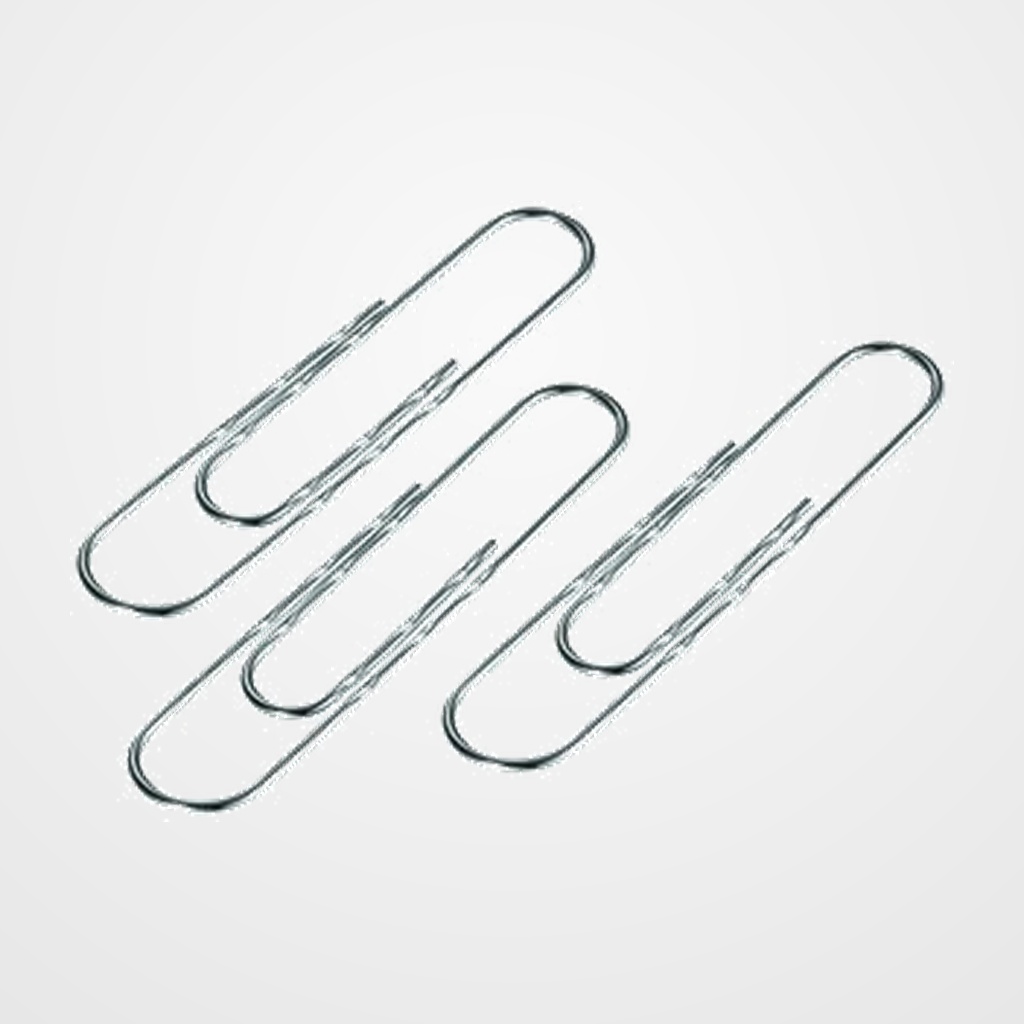 CLIP FOROFIS (78 mm)  ONDULADO ESPECIAL NIQUELADO CAJA de 50