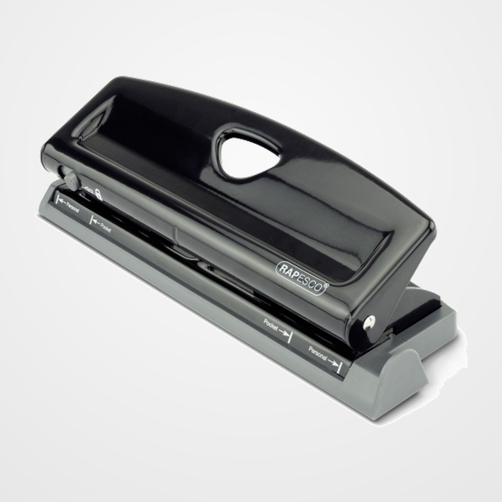 TALADRO 6 P. RAPESCO 1725 METALICO (9 hojas) NEGRO