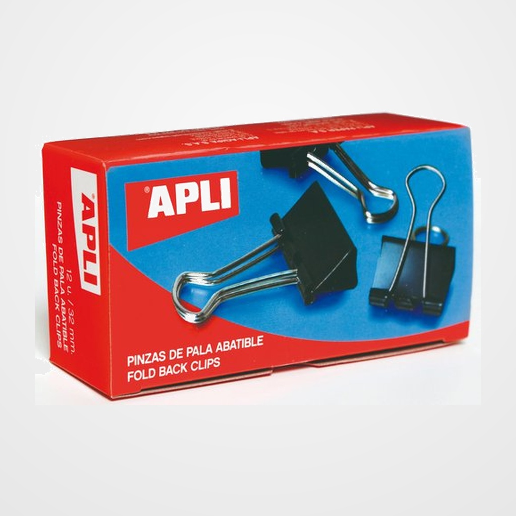 PINZA PALA ABATIBLE APLI 32 mm. CAJA de 12