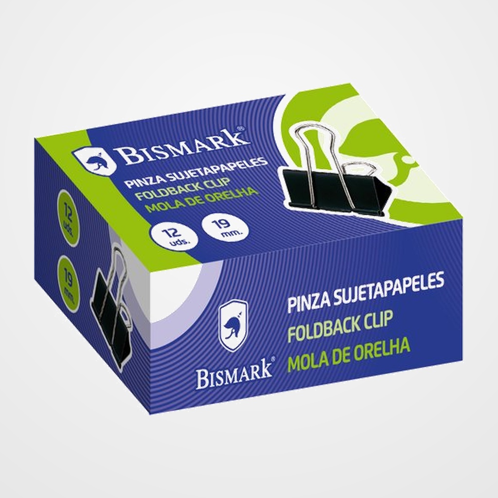 PINZA PALA ABATIBLE BISMARK 19 mm. CAJA de 12