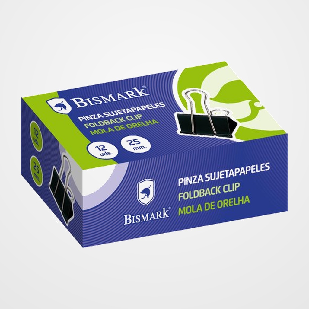 PINZA PALA ABATIBLE BISMARK 25 mm. CAJA de 12