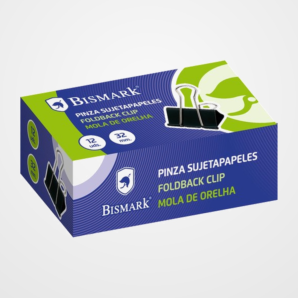 PINZA PALA ABATIBLE BISMARK 32 mm. CAJA de 12