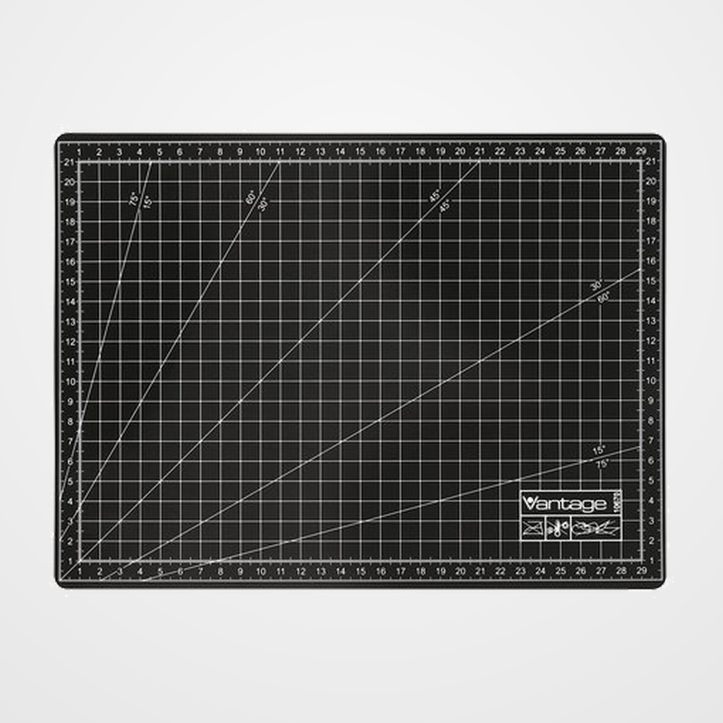 PLANCHA DE CORTE VANTAGE A4 NEGRA